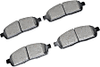 ACT1011 Front Pro-ACT Series Ceramic Brake Pad Set