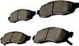 ACT1015 Front Pro-ACT Series Ceramic Brake Pad Set