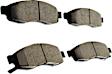 ACT1015 Front Pro-ACT Series Ceramic Brake Pad Set
