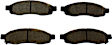 ACT1015 Front Pro-ACT Series Ceramic Brake Pad Set