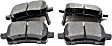 ACT1028 Front Pro-ACT Series Ceramic Brake Pad Set