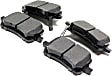 ACT1028 Front Pro-ACT Series Ceramic Brake Pad Set