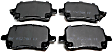 ACT1028 Front Pro-ACT Series Ceramic Brake Pad Set