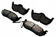 ACT1087 Rear Pro-ACT Series Ceramic Brake Pad Set