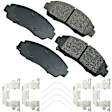 ACT1089A Front Pro-ACT Series Ceramic Brake Pad Set