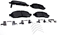 2011 Nissan Frontier - Front Ceramic Brake Pad Set, 2.5L 4Cyl, RWD, Pro-ACT Series