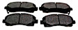 ACT1102 Front Pro-ACT Series Ceramic Brake Pad Set