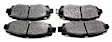 ACT1102 Front Pro-ACT Series Ceramic Brake Pad Set