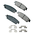 ACT1194A Rear Pro-ACT Series Ceramic Brake Pad Set