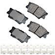 ACT1212A Rear Pro-ACT Series Ceramic Brake Pad Set