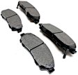 2017 Acura MDX - Front Ceramic Brake Pad Set, AWD, ProACT Series