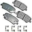 ACT1284A Rear Pro-ACT Series Ceramic Brake Pad Set