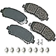 ACT1338B Front Pro-ACT Series Ceramic Brake Pad Set
