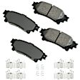 ACT1391A Rear Pro-ACT Series Ceramic Brake Pad Set