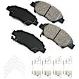 2015 Honda Fit - Front Ceramic Brake Pad Set, 1.5L 4Cyl, FWD, Pro-ACT Series