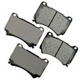 2010 Hyundai Genesis - Front Ceramic Brake Pad Set, 4.6L 8Cyl, RWD, Pro-ACT Series