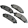 ACT1401 Front Ceramic Brake Pad Set