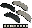 ACT1414 Front Pro-ACT Series Ceramic Brake Pad Set