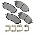 ACT1539 Front Pro-ACT Series Ceramic Brake Pad Set