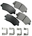 ACT1543A Front ProACT Series Ceramic Brake Pad Set