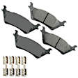 2012 Ford F-150 - Rear Ceramic Brake Pad Set, 6.2L 8Cyl, AWD, Pro-ACT Series