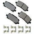 ACT1698 Rear Pro-ACT Series Ceramic Brake Pad Set