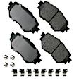 ACT1759 Front Pro-ACT Series Ceramic Brake Pad Set