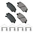 ACT1815A Front Pro-ACT Series Ceramic Brake Pad Set