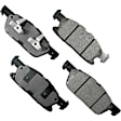 ACT1818 Front Pro-ACT Series Ceramic Brake Pad Set