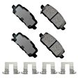 ACT1841 Rear Pro-ACT Series Ceramic Brake Pad Set