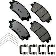 ACT1847 Front Pro-ACT Series Ceramic Brake Pad Set