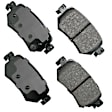ACT1874 Rear Pro-ACT Series Ceramic Brake Pad Set