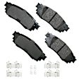 2016 Lexus RX450h - Rear Ceramic Brake Pad Set, 3.5L 6Cyl, AWD, Pro-ACT Series