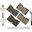 ACT2173 Front Pro-ACT Series Ceramic Brake Pad Set