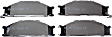 ACT333 Front Pro-ACT Series Ceramic Brake Pad Set