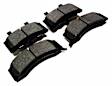 1996 GMC Yukon - Front Ceramic Brake Pad Set, 5.7L 8Cyl, RWD, Police Package, Pro-ACT Series