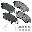 ACT476A Front Pro-ACT Series Ceramic Brake Pad Set