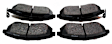 ACT526 Front Pro-ACT Series Ceramic Brake Pad Set
