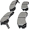 1999 Mitsubishi Galant - Front Ceramic Brake Pad Set, 2.4L 4Cyl, With Rear Disc, FWD, Pro-ACT Series
