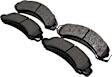 ACT607 Front Pro-ACT Series Ceramic Brake Pad Set