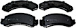 ACT607 Front Pro-ACT Series Ceramic Brake Pad Set