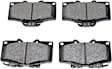 ACT611 Front Pro-ACT Series Ceramic Brake Pad Set