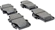 ACT611 Front Pro-ACT Series Ceramic Brake Pad Set