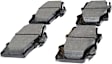 ACT611 Front Pro-ACT Series Ceramic Brake Pad Set