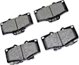 ACT611 Front Pro-ACT Series Ceramic Brake Pad Set