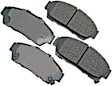 1999 Acura Integra - Front Ceramic Brake Pad Set, 1.8L 4Cyl, FWD, Pro-ACT Series