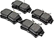 ACT627 Rear Pro-ACT Series Ceramic Brake Pad Set