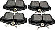 ACT627 Rear Pro-ACT Series Ceramic Brake Pad Set