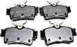 ACT627 Rear Pro-ACT Series Ceramic Brake Pad Set