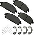 ACT691A Front Pro-ACT Series Ceramic Brake Pad Set